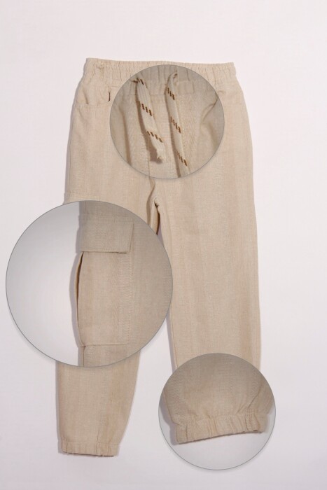 Erkek Çocuk Pantolon 4-8 Yaş 2529 Natural - 2