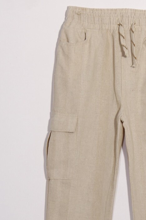 Erkek Çocuk Pantolon 4-8 Yaş 2529 Natural - 3