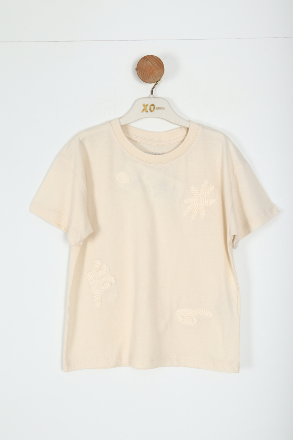 Erkek Çocuk Tişört 1-4 Yaş 1815 Taş Rengi - 1