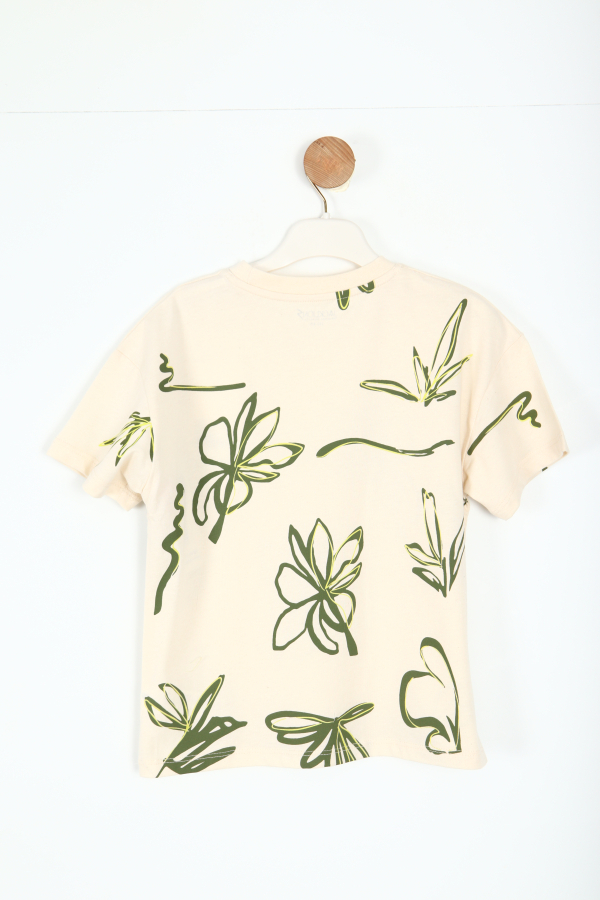 Erkek Çocuk Tişort 1-4 Yaş 1806 Taş Rengi - 3