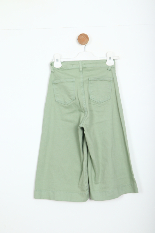 Kız Çocuk Pantolon 4-8 Yaş 25100 Yeşil - 2