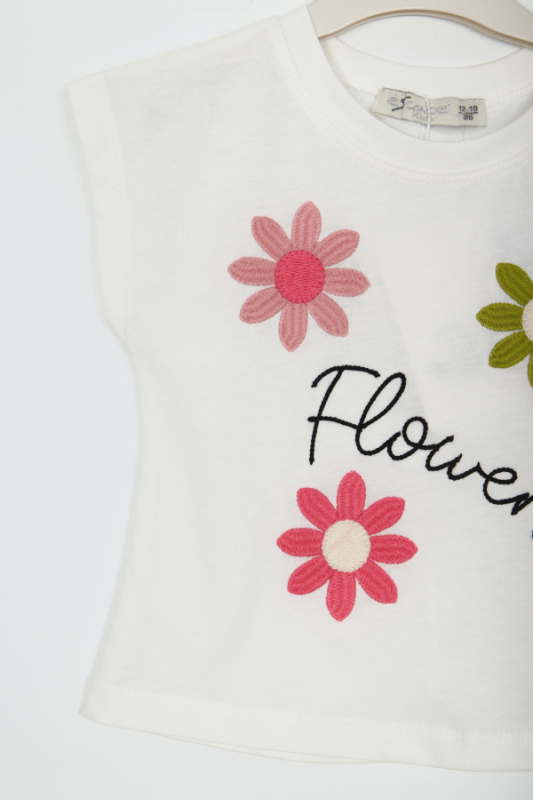 تي شيرت بناتي من عمر 1 إلى 5 سنوات 36007 - 2