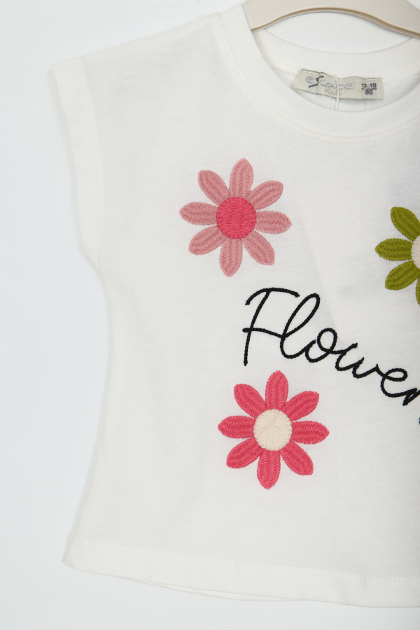 تي شيرت بناتي من عمر 1 إلى 5 سنوات 36007 - 2