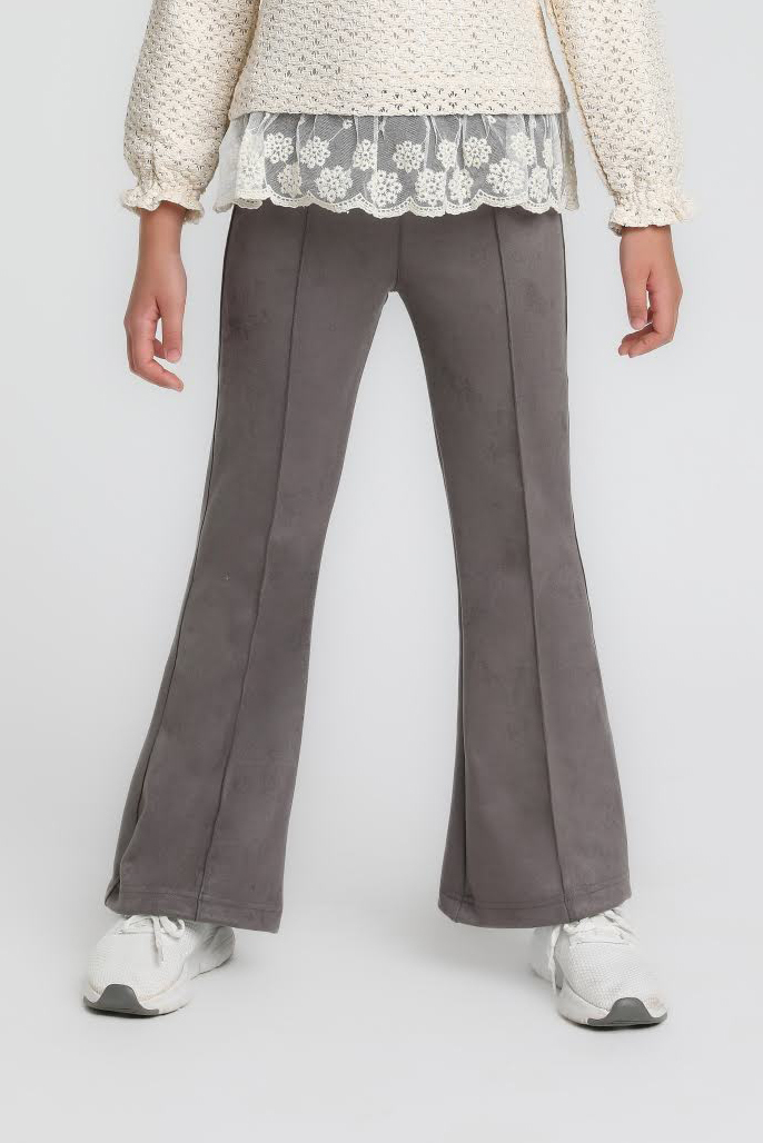 Kız Çocuk Pantolon 10-14 Yaş 36069 Antrasıt - 1