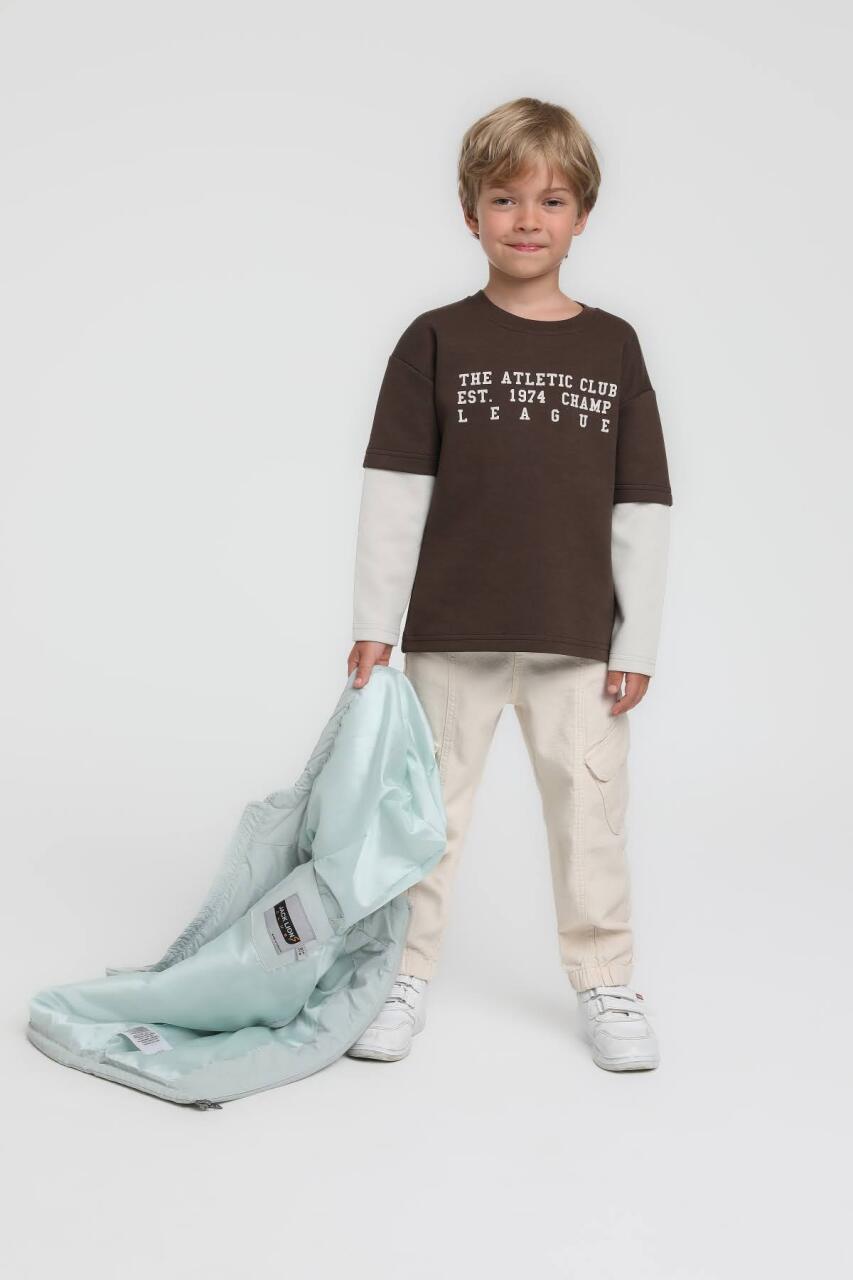 Erkek Çocuk Pantolon 1-4 Yaş 25235 Krem - 3