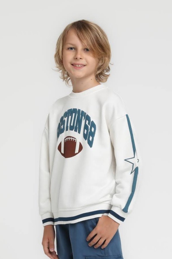 سويت شيرت للأولاد من عمر 4 إلى 8 سنوات 1832 - 2