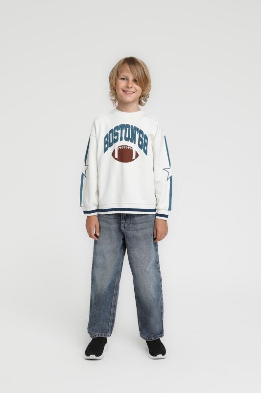 سويت شيرت للأولاد من عمر 4 إلى 8 سنوات 1832 - 3