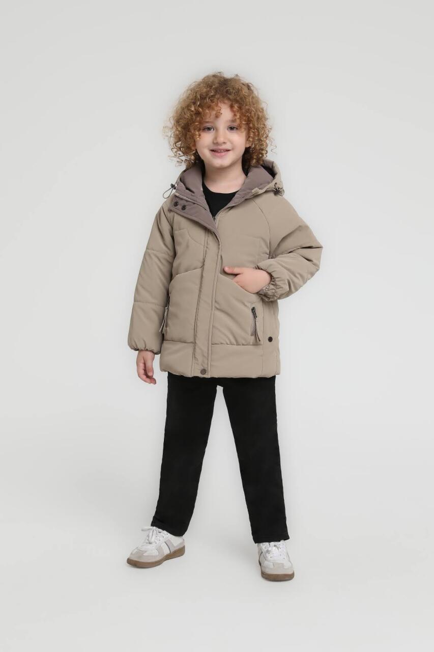 Erkek Çocuk Mont 2-6 Yaş 3292 Bej - 2