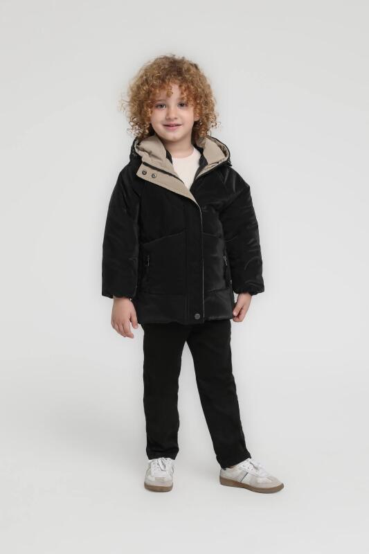 Erkek Çocuk Mont 2-6 Yaş 3292 Siyah - 2