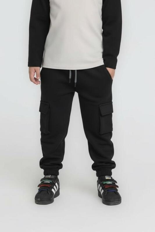 Erkek Çocuk Pantolon 1-4 Yaş 1768 Siyah - 3