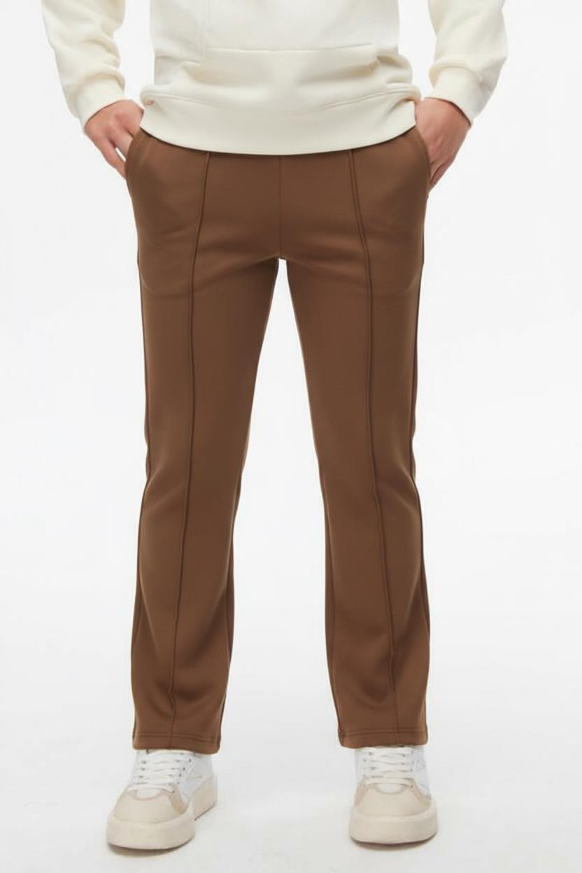 Kız Çocuk Pantolon 5-9 Yaş 35863 Kahve - 3