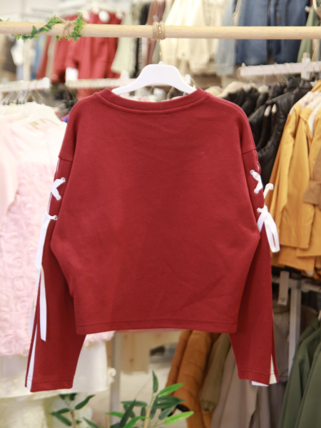 Kız Çocuk Eşofman Takım 5-9 Yaş 36082 Bordo - 6