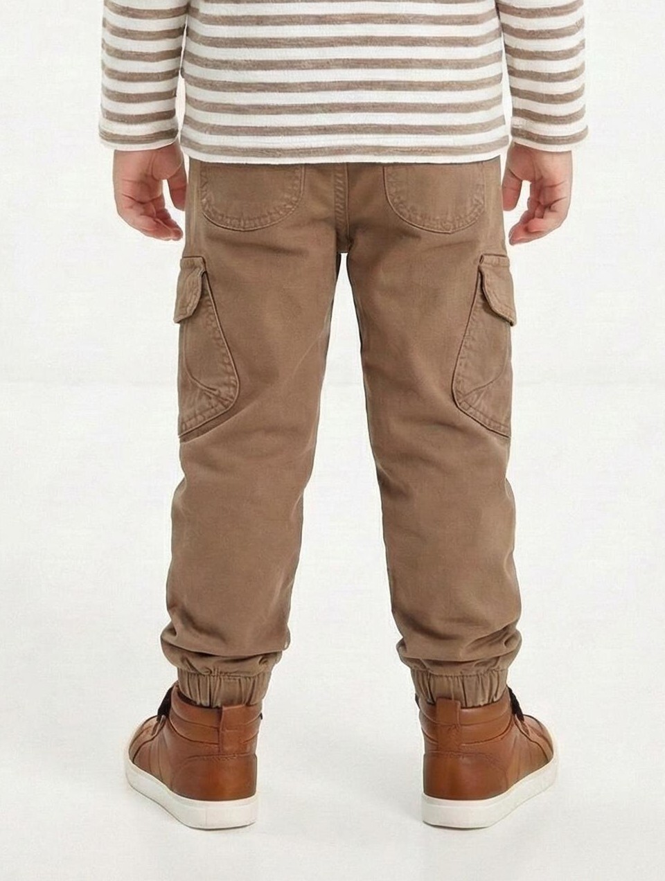 Erkek Çocuk Pantolon 1-4 Yaş 25235 Kahverengi - 2