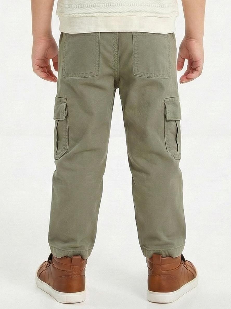 Erkek Çocuk Pantolon 1-4 Yaş 25254 Yeşil - 2