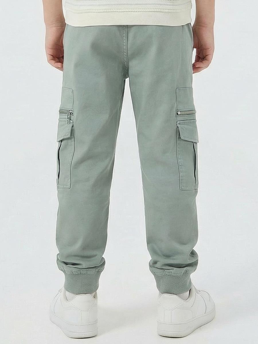 Erkek Çocuk Pantolon 4-13 Yaş 25290 Haki - 2