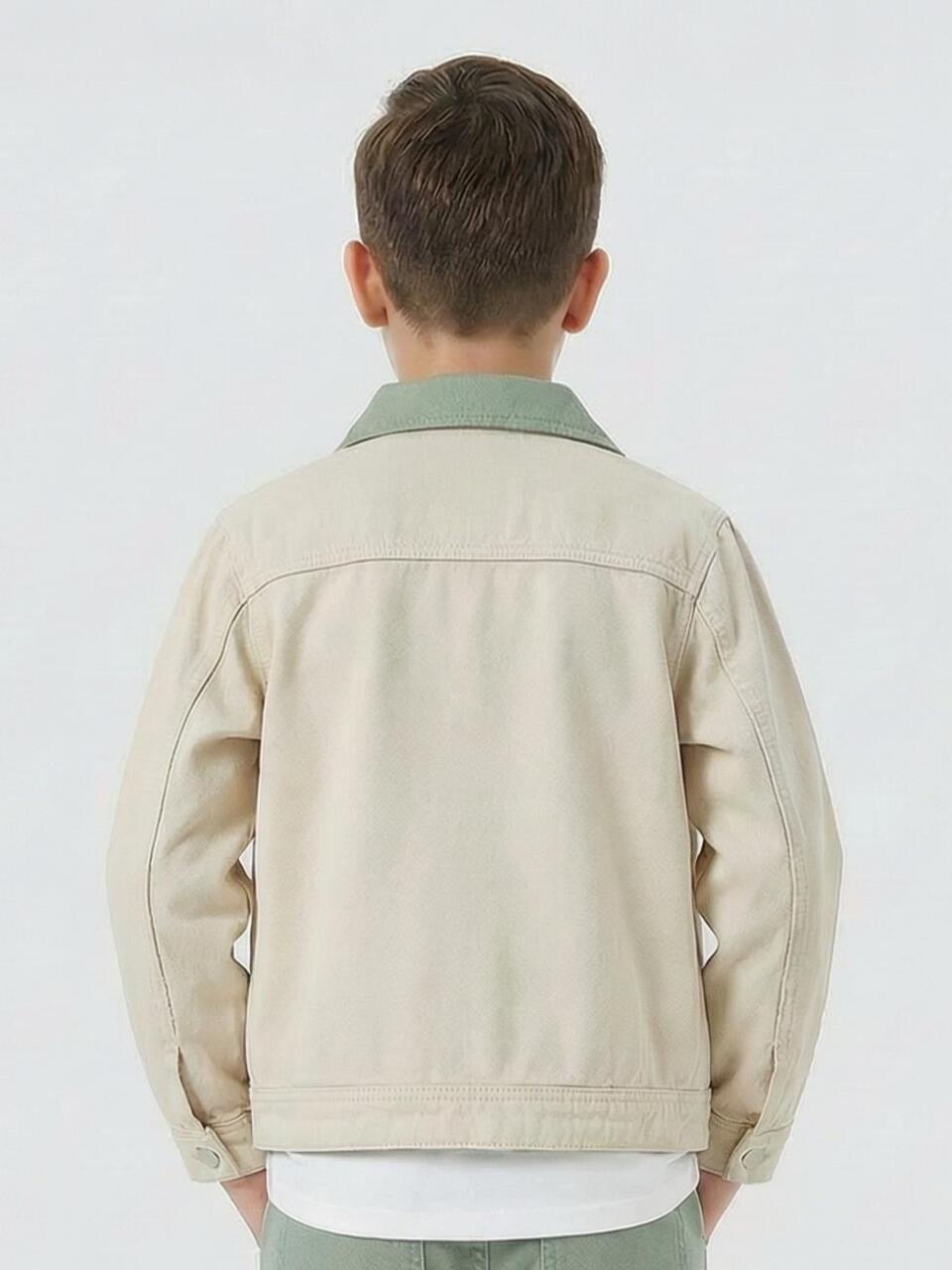 Erkek Çocuk Ceket 4-13 Yaş 2615 Bej - 2