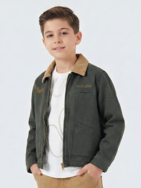 Erkek Çocuk Ceket 4-13 Yaş 2615 Haki - ESCABEL