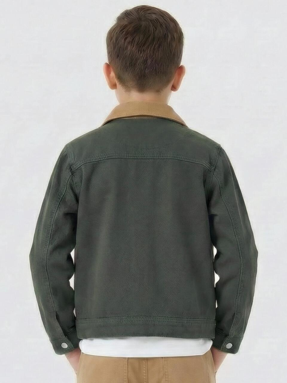 Erkek Çocuk Ceket 4-13 Yaş 2615 Haki - 2