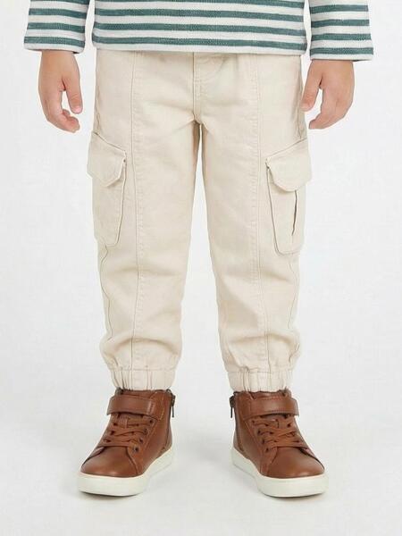 Erkek Çocuk Pantolon 1-4 Yaş 25235 Krem 