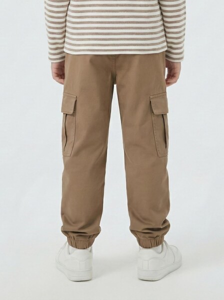 Erkek Çocuk Pantolon 4-13 Yaş 25291 Koyu Kahverengi - 2