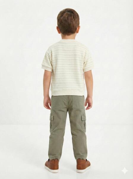 Erkek Çocuk Sweatshirt 1-4 Yaş 1900 Yeşil - 4