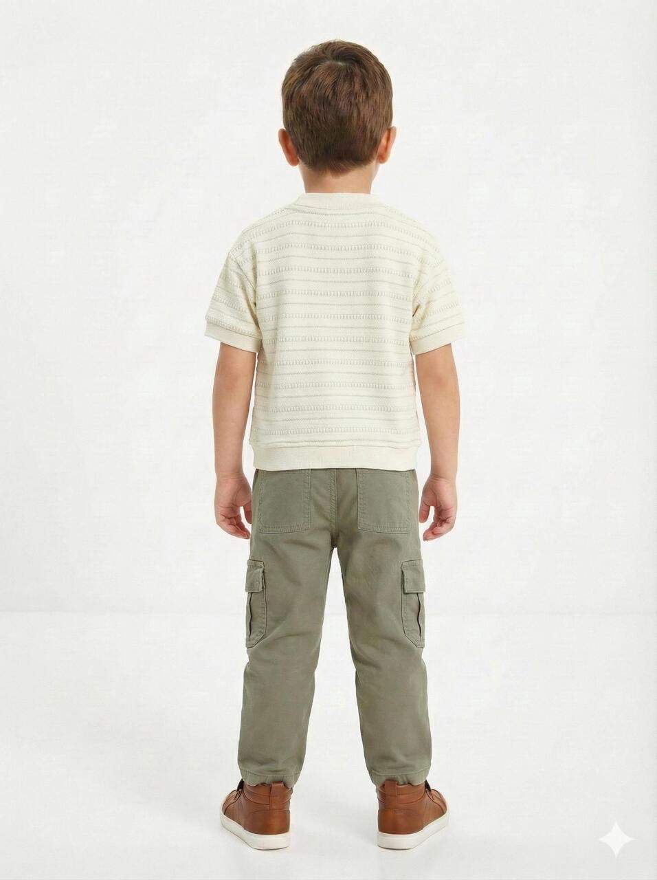 Erkek Çocuk Sweatshirt 1-4 Yaş 1900 Yeşil - 4