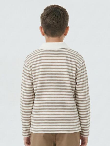 Erkek Çocuk Sweatshirt 4-13 Yaş 1903 Kahverengi - 2