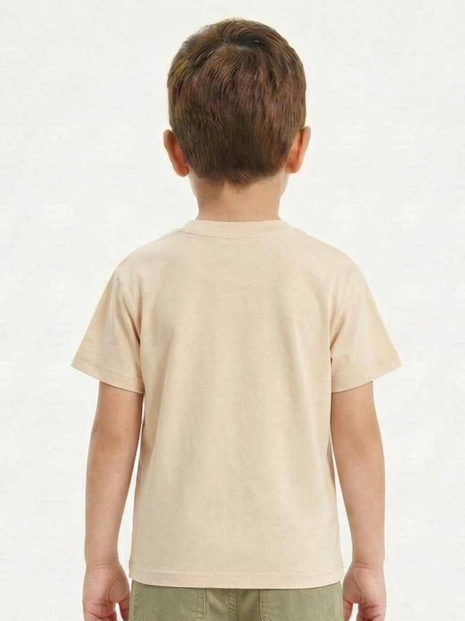 Erkek Çocuk Tişort 1-4 Yaş 1933 Bej - 2