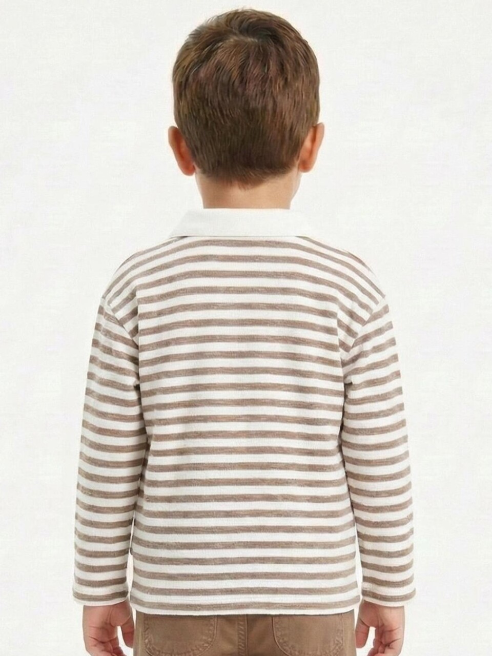 Erkek Çocuk Sweatshirt 1-4 Yaş 1902 Kahverengi - 2