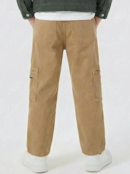 Erkek Çocuk Pantolon 4-13 Yaş 2616 Hardal - 2