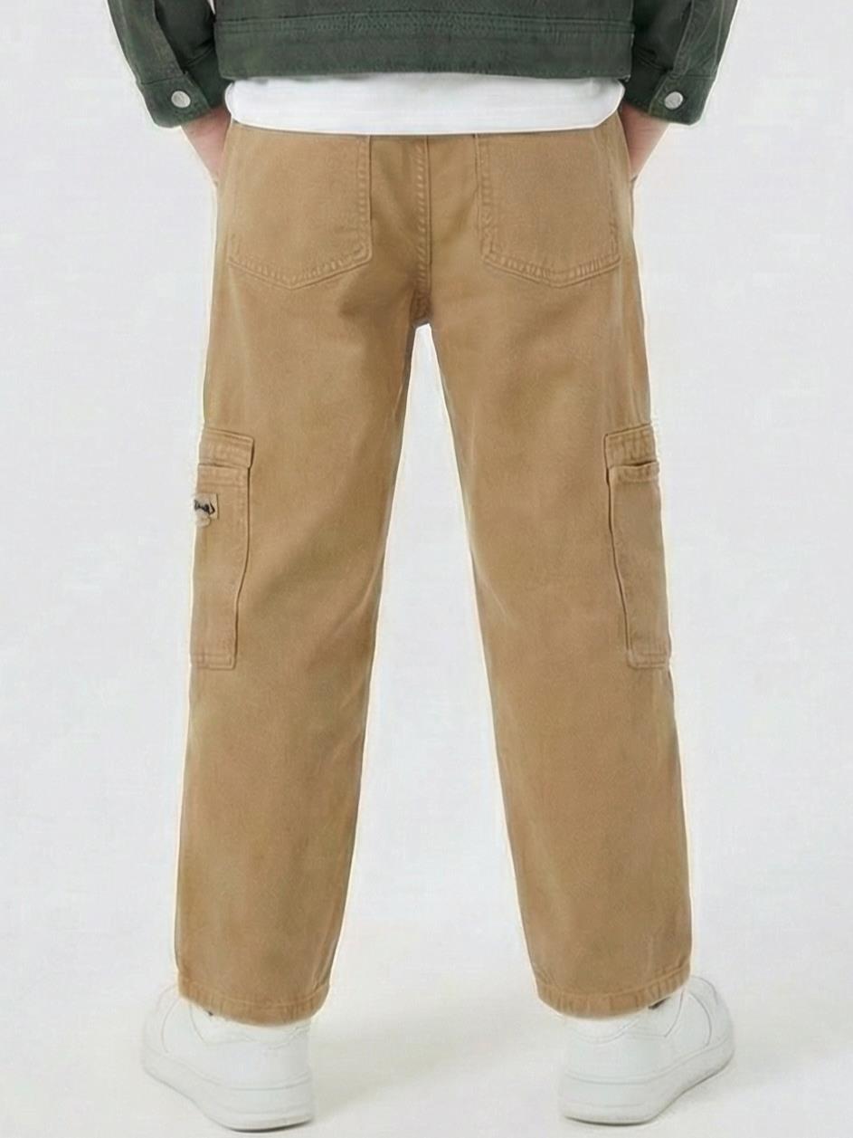 Erkek Çocuk Pantolon 4-13 Yaş 2616 Hardal - 2