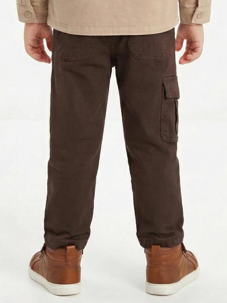 Erkek Çocuk Pantolon 1-4 Yaş 2639 Kahverengi - 2