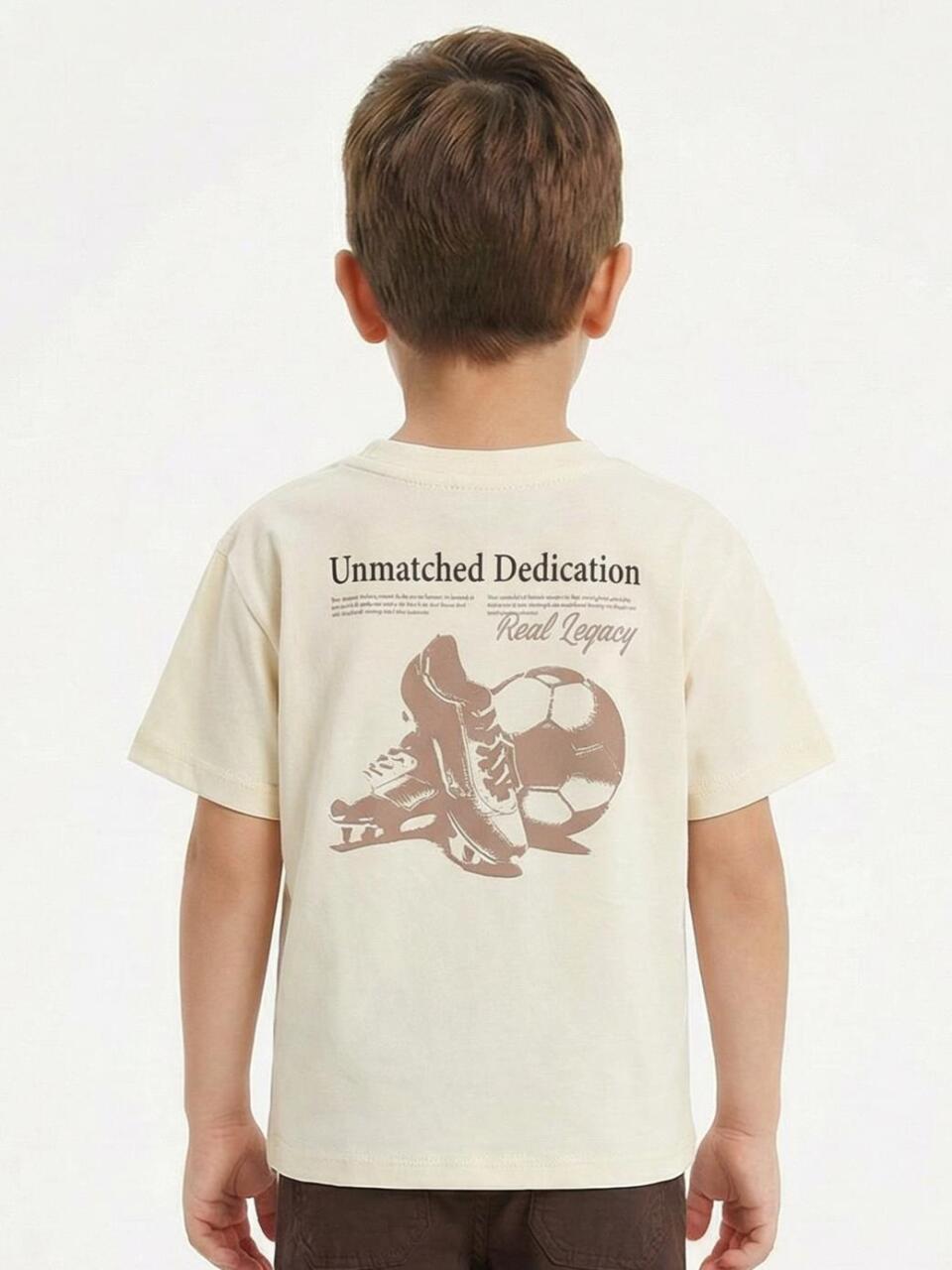 Erkek Çocuk Tişort 1-4 Yaş 1955 Bej - Kahverengi - 2