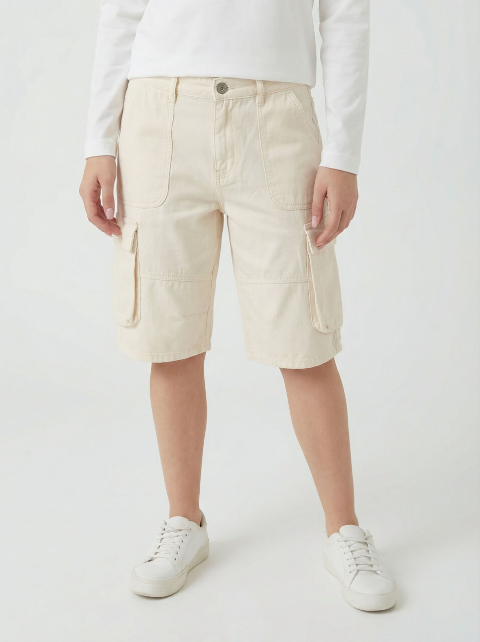 شورت بناتي 9-13 سنوات 25216 - 1