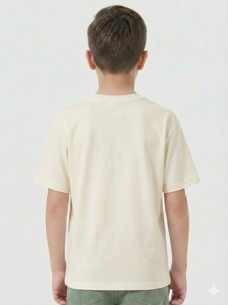 Erkek Çocuk Tişort 4-13 Yaş 1960 Ekru - 2