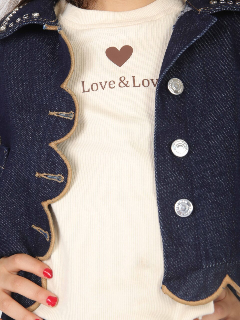 Kız Çocuk Ceket 4-13 Yaş 26105 Mavi - 6