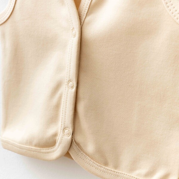 Eslenza Oganik Yelek 2088 Bej - 3