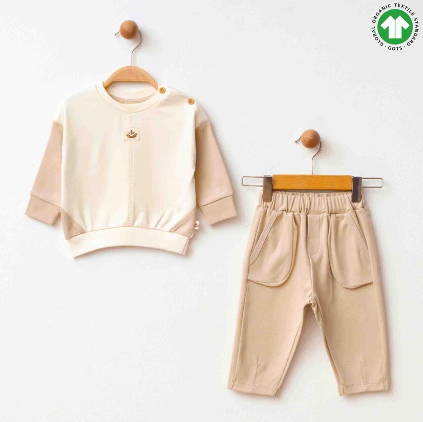 Eslenza Organik 2li Takım 2233 Kahve - 1