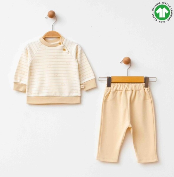 Eslenza Organik 2li Takım 2226 Krem - Eslenza