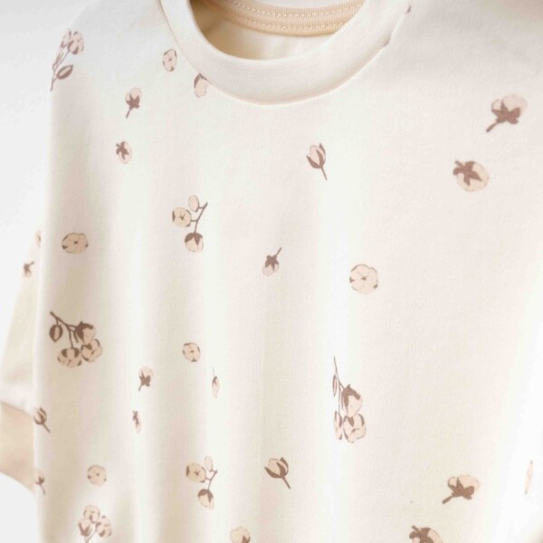 Eslenza Organik İkili Takım 2245 Ekru - 2