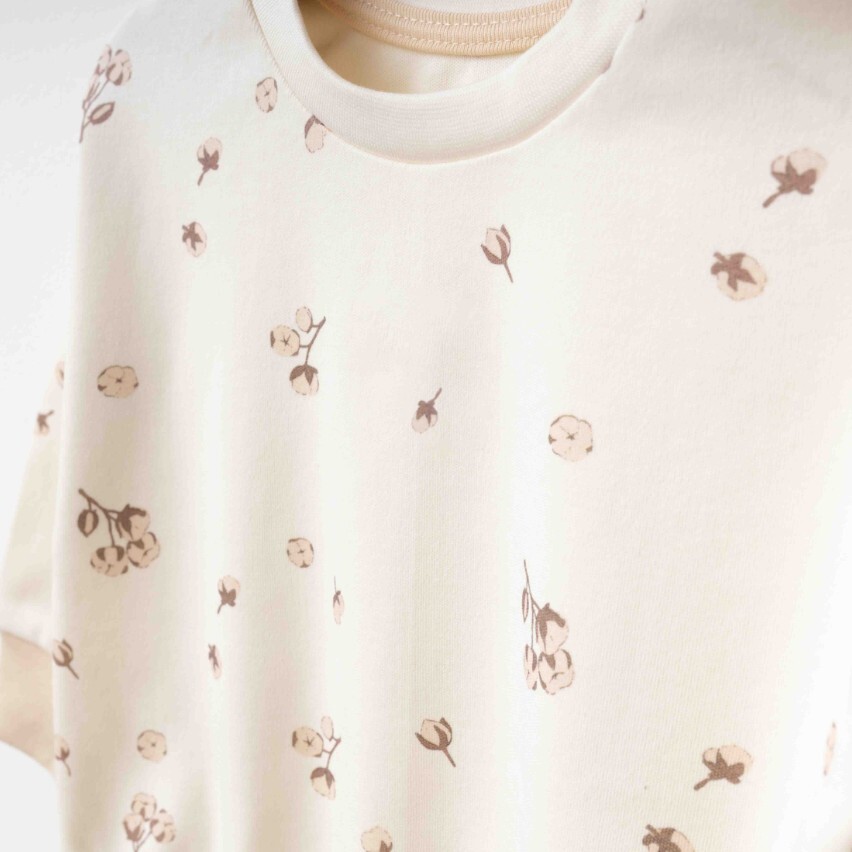 Eslenza Organik İkili Takım 2245 Ekru - 2