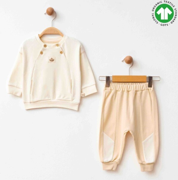 Eslenza Organik 2li Takım 2230 Bej - Eslenza