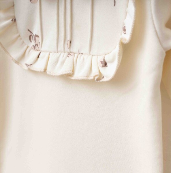 Eslenza Şapkalı Tulum 2240 Krem - 3