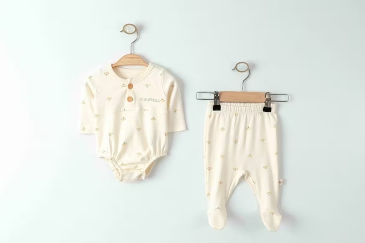 Eslenza Baby Zıbın Takım 0002 Bej - 1