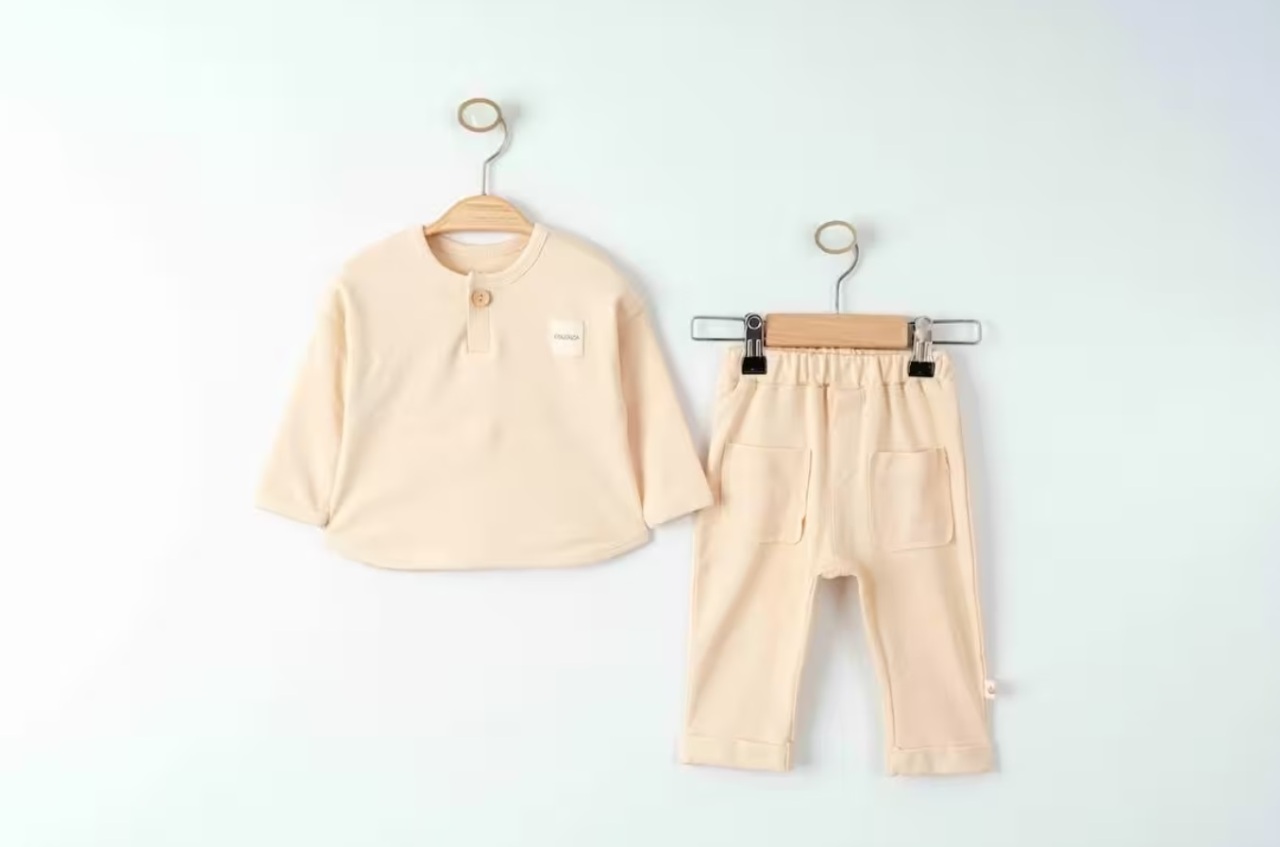 Eslenza Baby 2'Li Takım 0023 Bej - 1