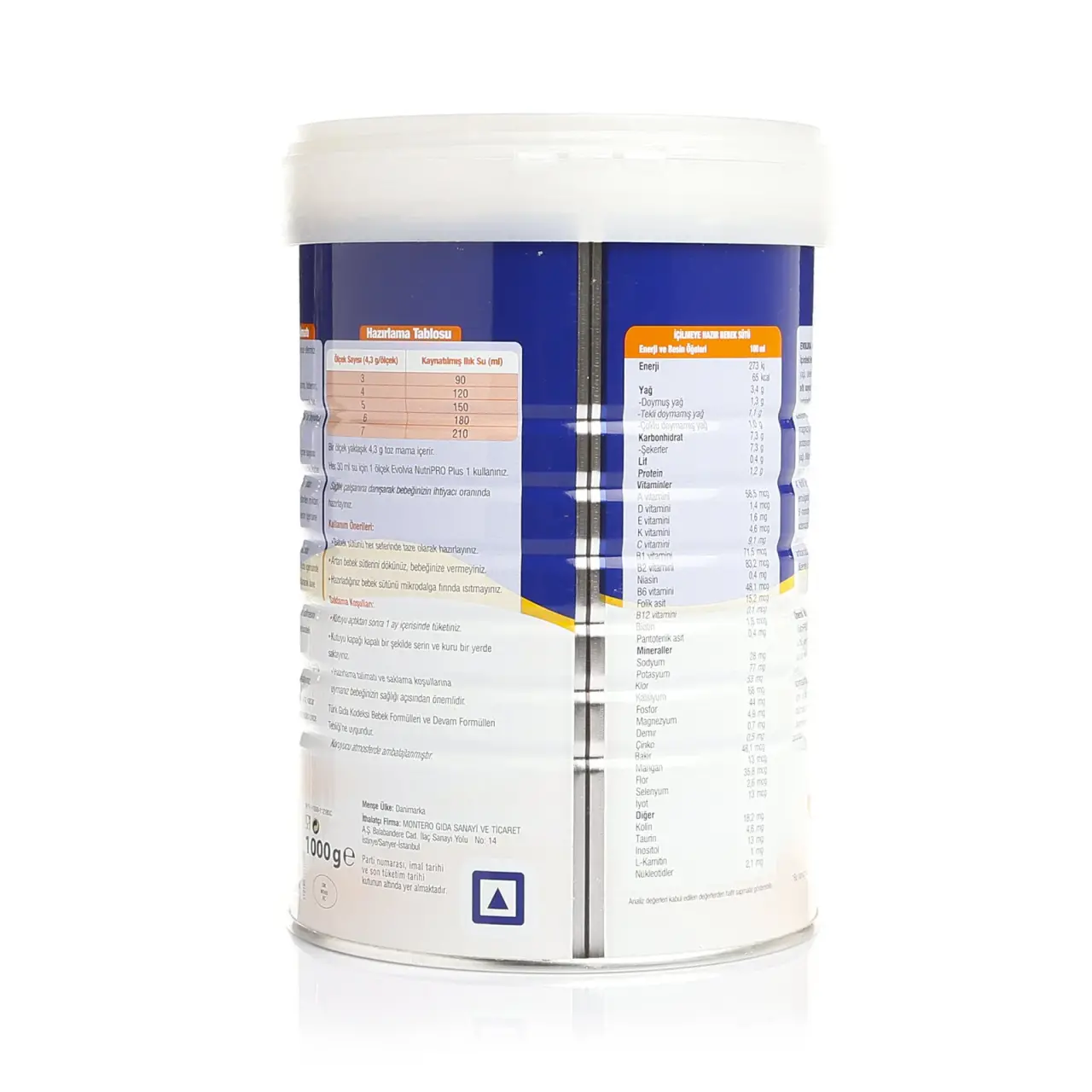 Evolvia NutriPRO Plus Bebek Sütü 1 800 Gr - 4