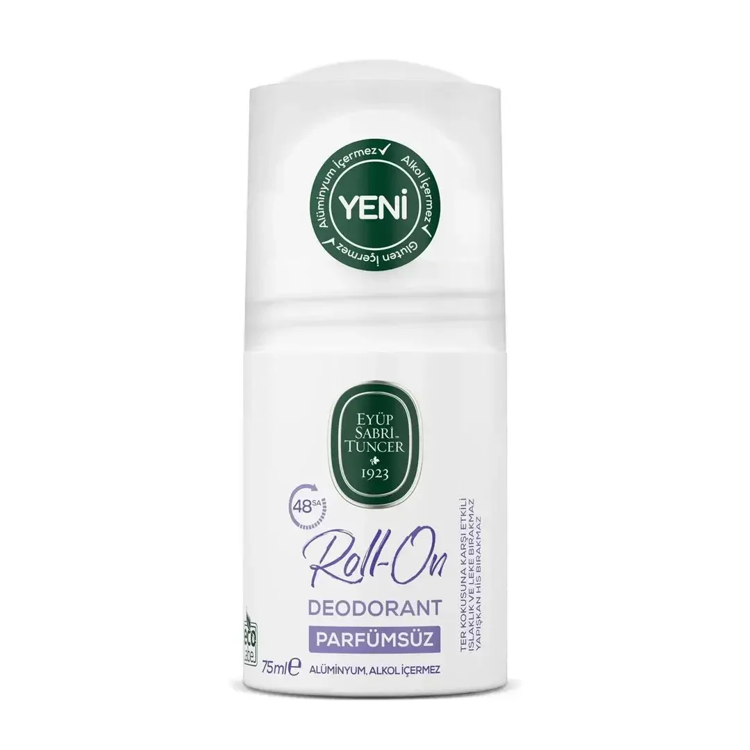 Eyüp Sabri Tuncer Parfümsüz Roll On Deodorant 75 ml - Eyüp Sabri Tuncer