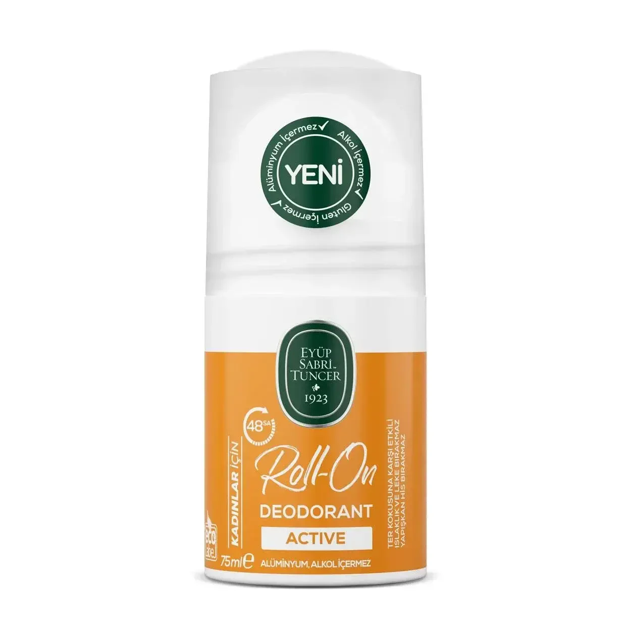 Eyüp Sabri Tuncer Kadın Roll On Deodorant 75 ml Active - 1