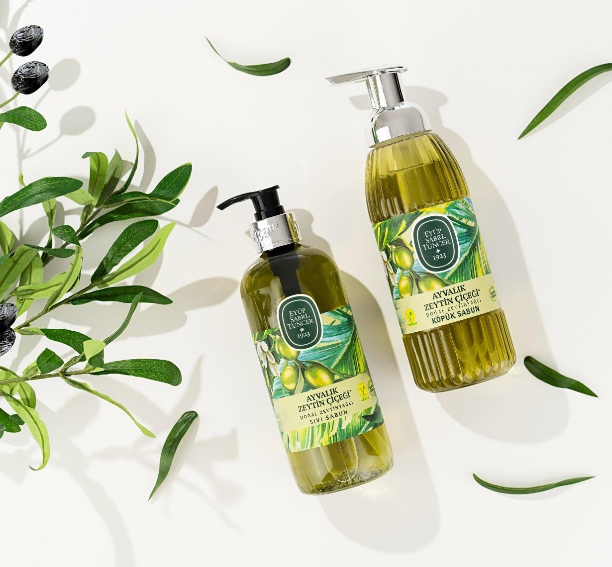 Eyüp Sabri Tuncer Doğal Zeytinyağlı Köpük Sabun 500 ml Ayvalık Zeytin Çiçeği - 2