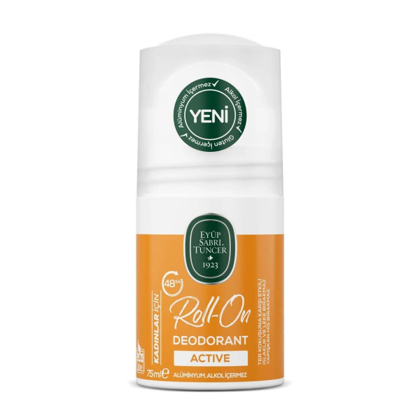 Eyüp Sabri Tuncer Kadın Roll On Deodorant 75 ml Active - Eyüp Sabri Tuncer